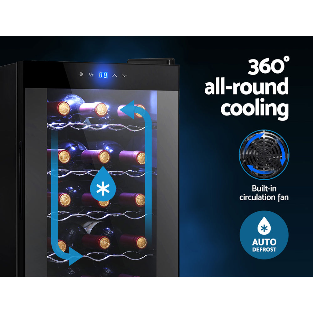 Devanti 18-Bottle Thermoelectric Wine Cooler