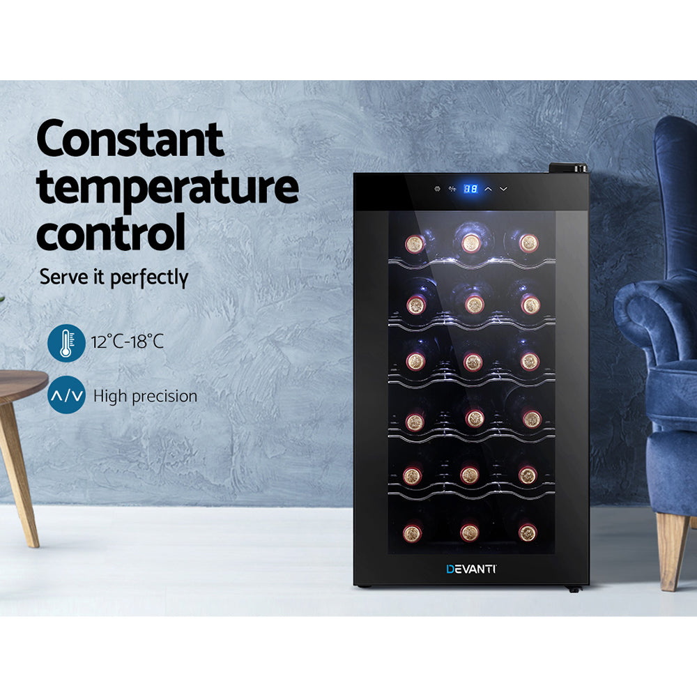 Devanti 18-Bottle Thermoelectric Wine Cooler