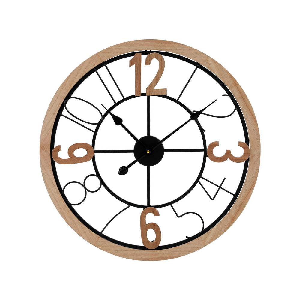 Wooden 60CM Wall Clock