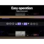 Devanti 128-Bottle Dual Zone Wine Cooler