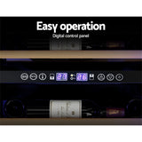 Devanti 128-Bottle Dual Zone Wine Cooler