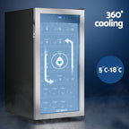 Devanti 42-Bottle Wine Cooler