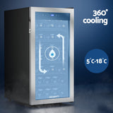 Devanti 42-Bottle Wine Cooler