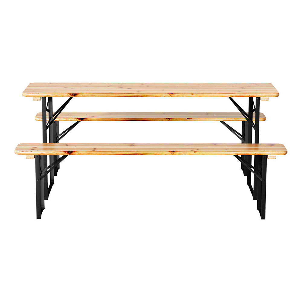 Gardeon 3-Piece Outdoor Dining Set