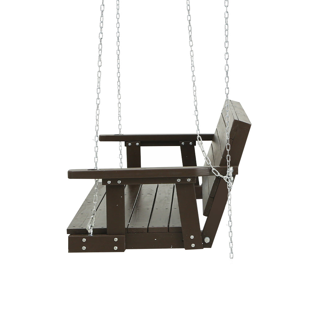 Gardeon 3-Seat Wooden Porch Swing Chair