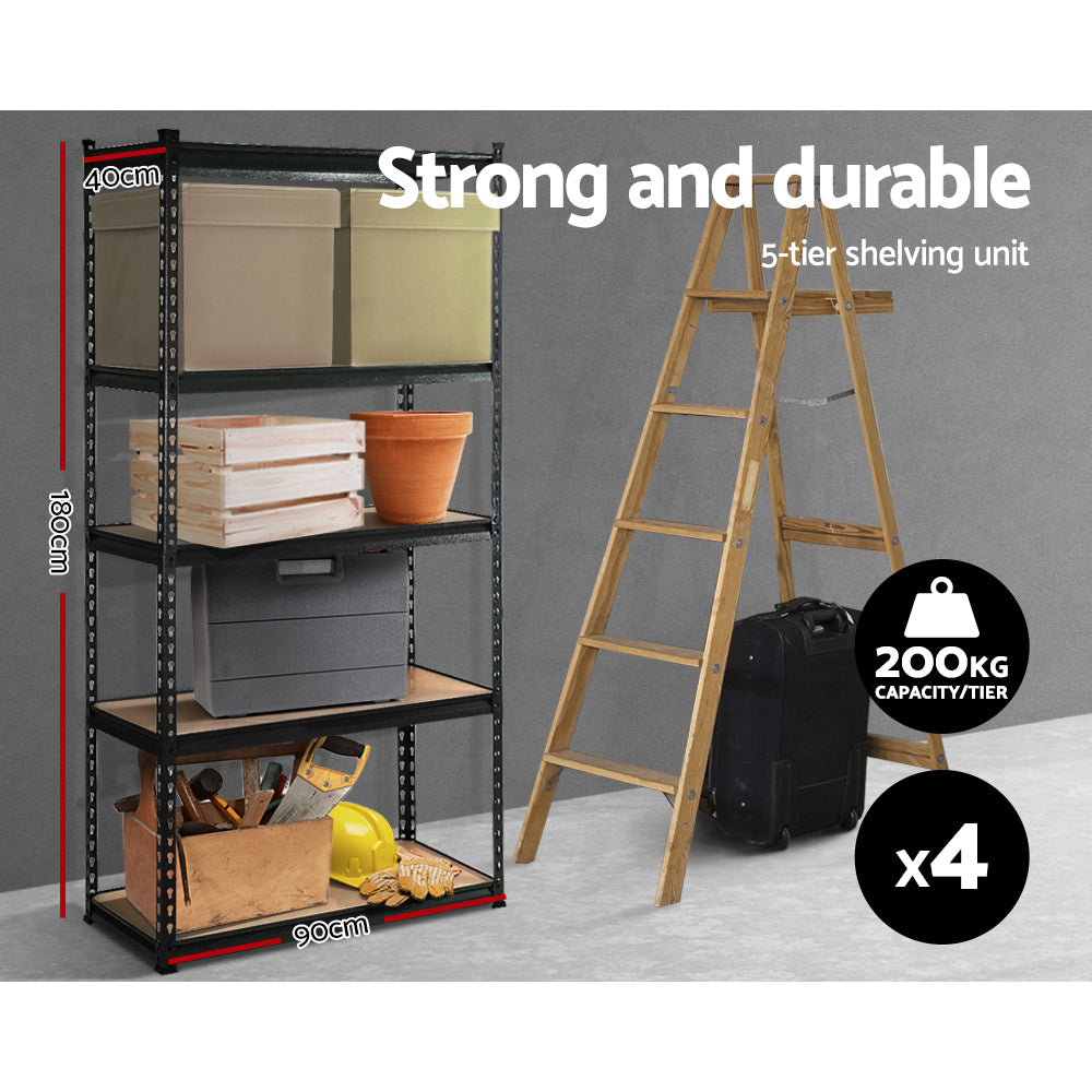 Heavy-Duty 5-Tier Industrial Shelving Unit