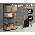 Giantz Heavy-Duty 5-Tier Shelving Unit