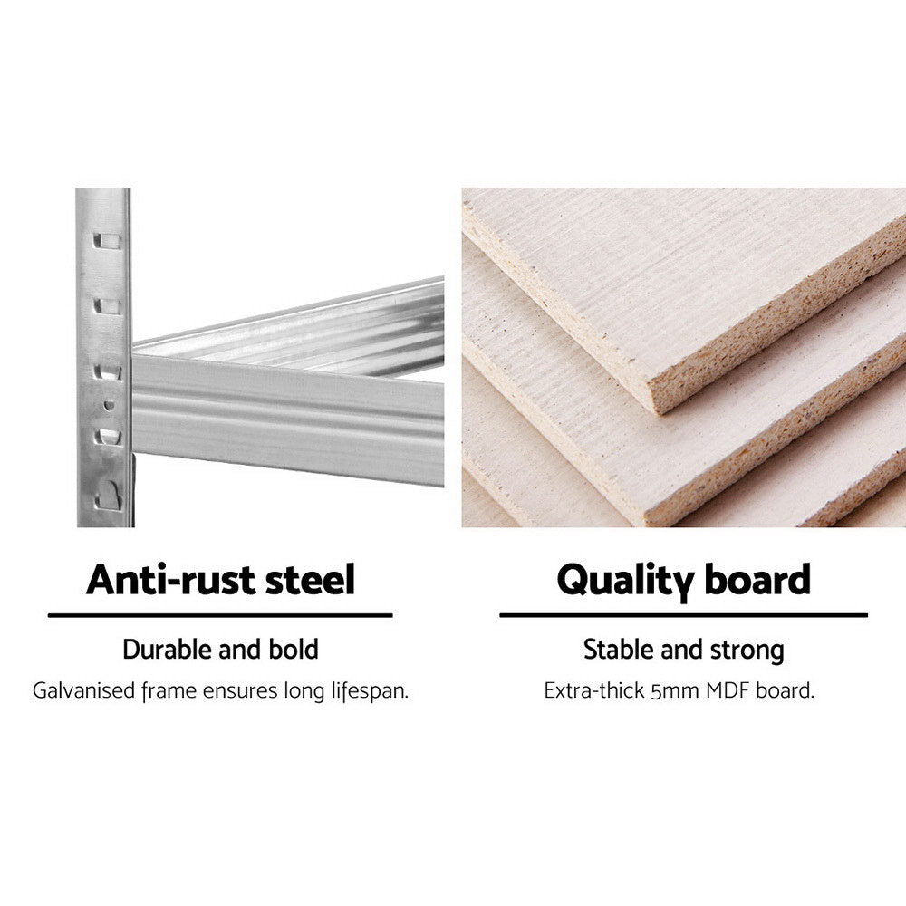 Heavy-Duty 1.8M Metal Storage Rack