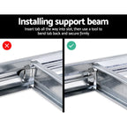 Heavy-Duty 1.8M Metal Storage Rack