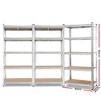 Heavy-Duty Metal Storage Shelf Rack