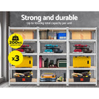 Heavy-Duty Metal Storage Shelf Rack