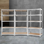 Heavy-Duty Metal Storage Shelf Rack