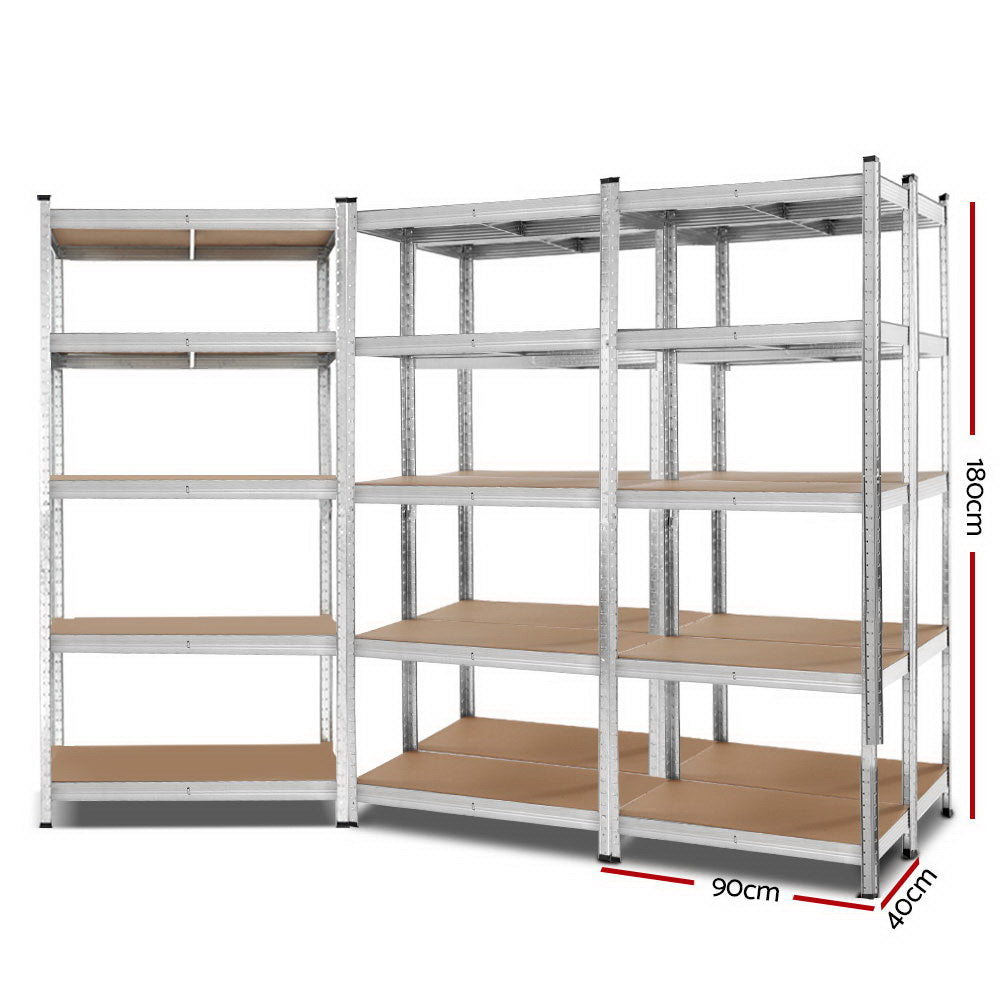 Heavy-Duty Industrial Garage Shelving Rack