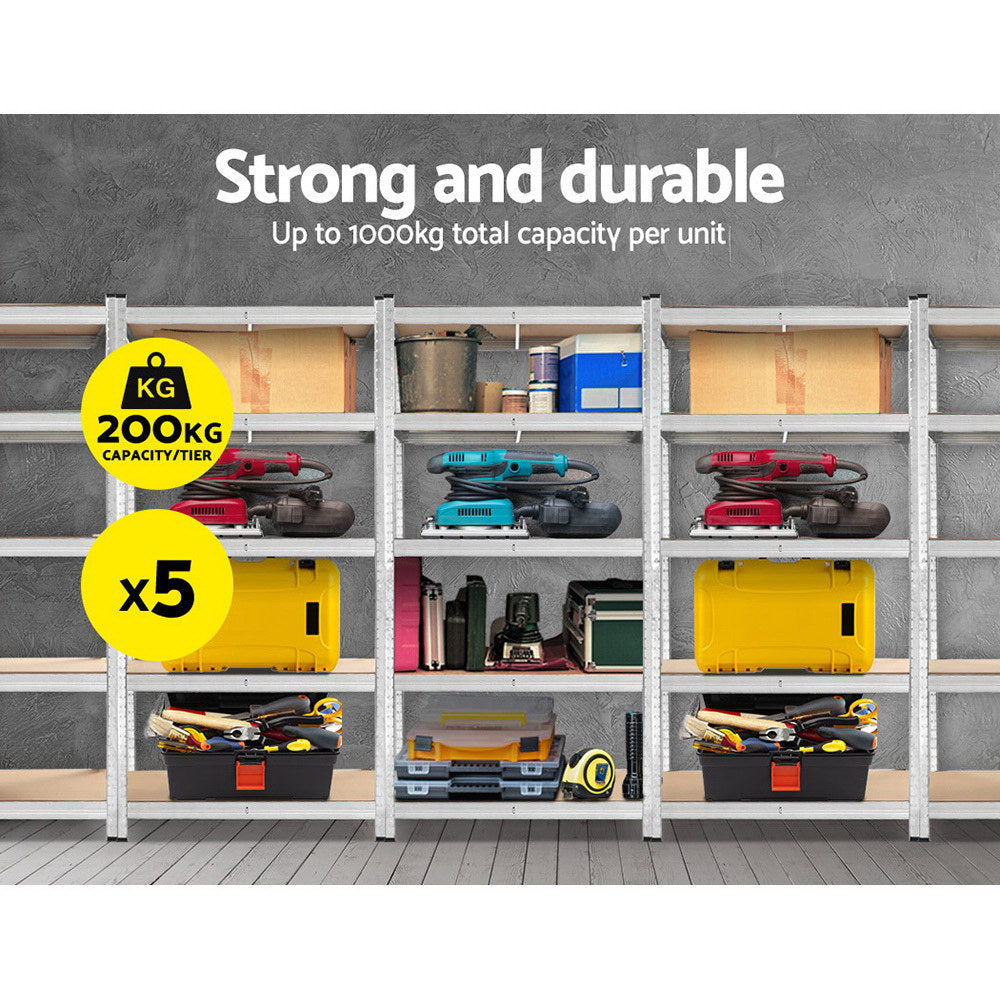 Heavy-Duty Industrial Garage Shelving Rack