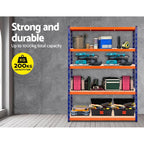 Giantz 1.8M Heavy-Duty Garage Shelving Unit