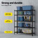 Giantz Heavy-Duty 5-Tier Storage Rack