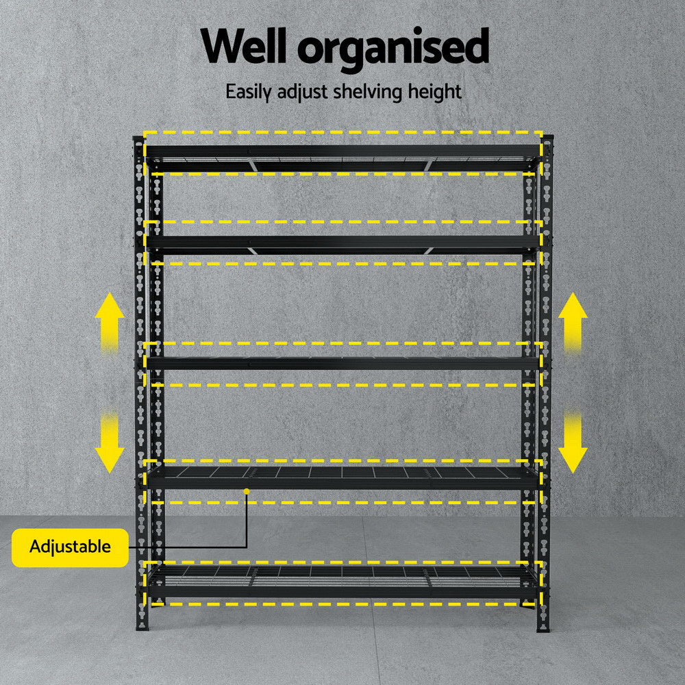 Giantz Heavy-Duty 5-Tier Storage Rack