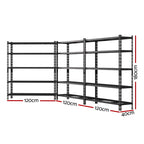 Giantz 5-Tier Heavy-Duty Garage Shelving Rack