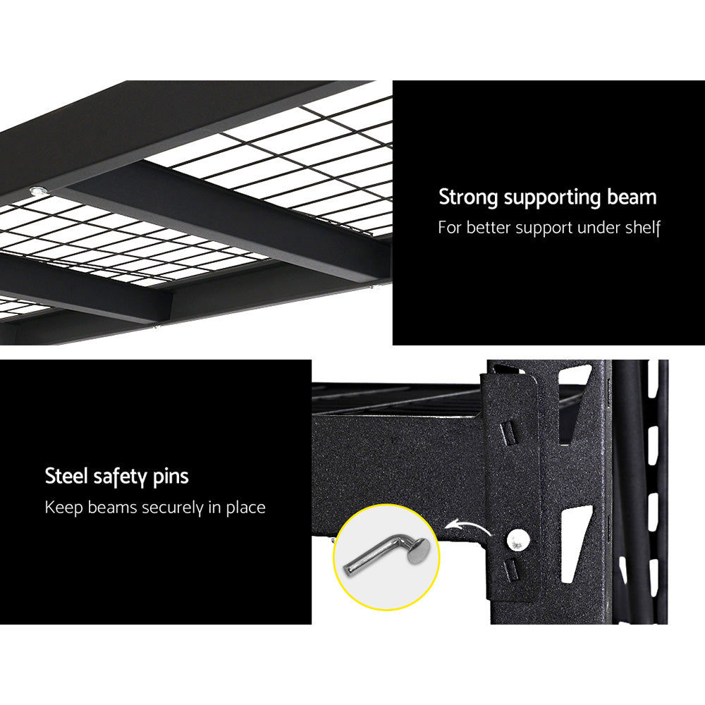 Giantz Heavy-Duty Adjustable Garage Shelving Rack