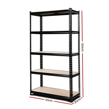 Heavy-Duty 1.5M Adjustable Storage Shelf Rack