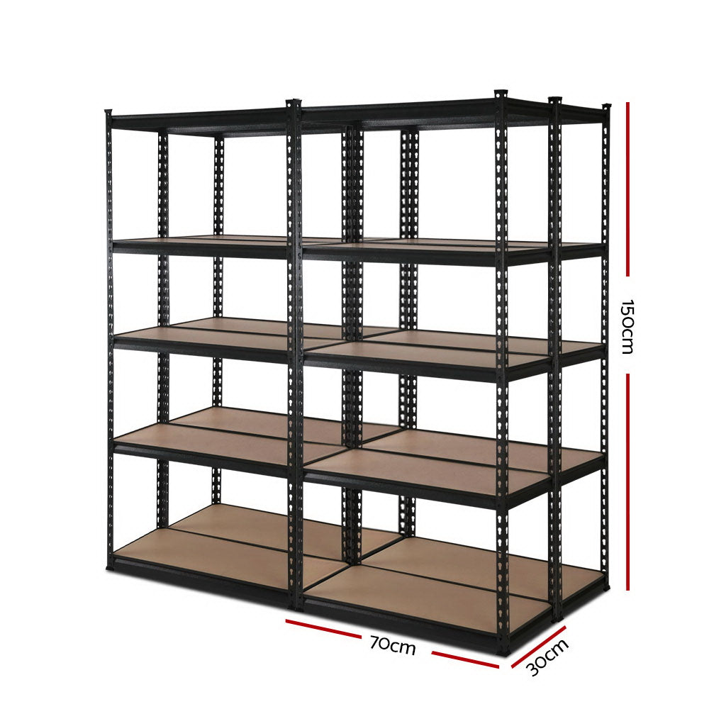Heavy-Duty Adjustable Steel Garage Shelving Unit