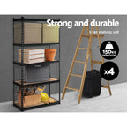 Heavy-Duty Adjustable Steel Garage Shelving Unit