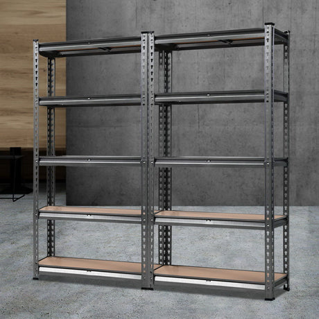Heavy-Duty Steel Storage Shelf Rack