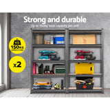 Heavy-Duty Steel Storage Shelf Rack