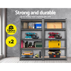 Giantz Heavy-Duty Adjustable Garage Shelving Rack