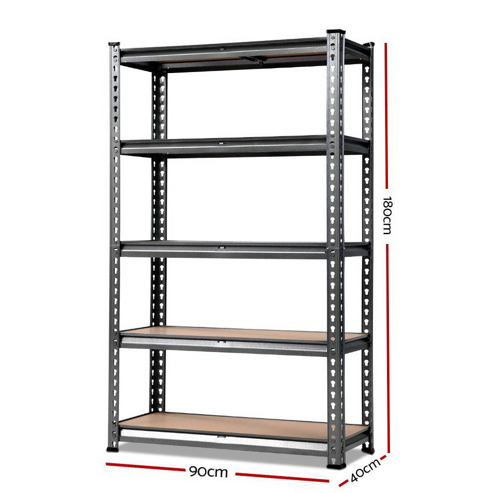Giantz 1.8M Heavy-Duty Adjustable Storage Rack