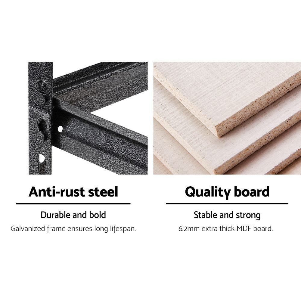 Giantz 1.8M Heavy-Duty Adjustable Storage Rack