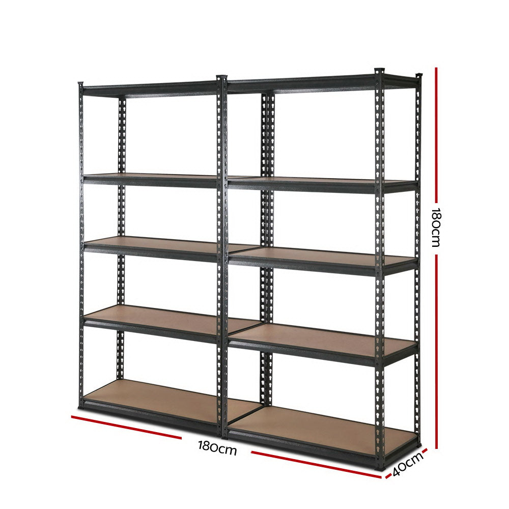 Giantz Heavy-Duty Adjustable Garage Shelving Rack