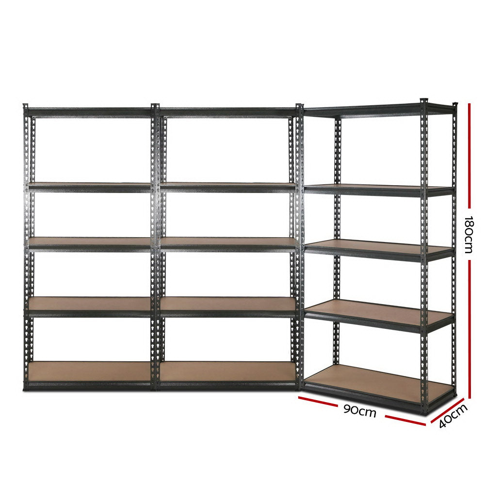 5-Tier Heavy-Duty Steel Storage Rack