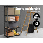 5-Tier Heavy-Duty Steel Storage Rack