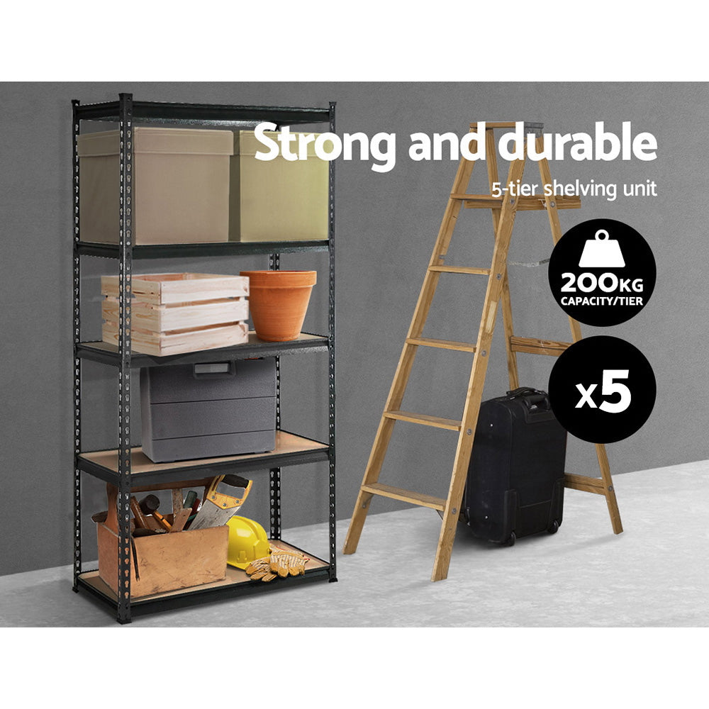 Giantz Heavy-Duty Adjustable Garage Shelving Rack