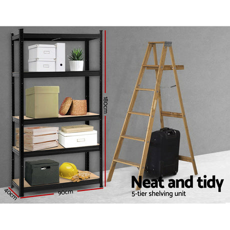 Heavy-Duty 1.8M Adjustable Shelving Unit