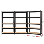 Heavy-Duty Adjustable Storage Shelving Rack
