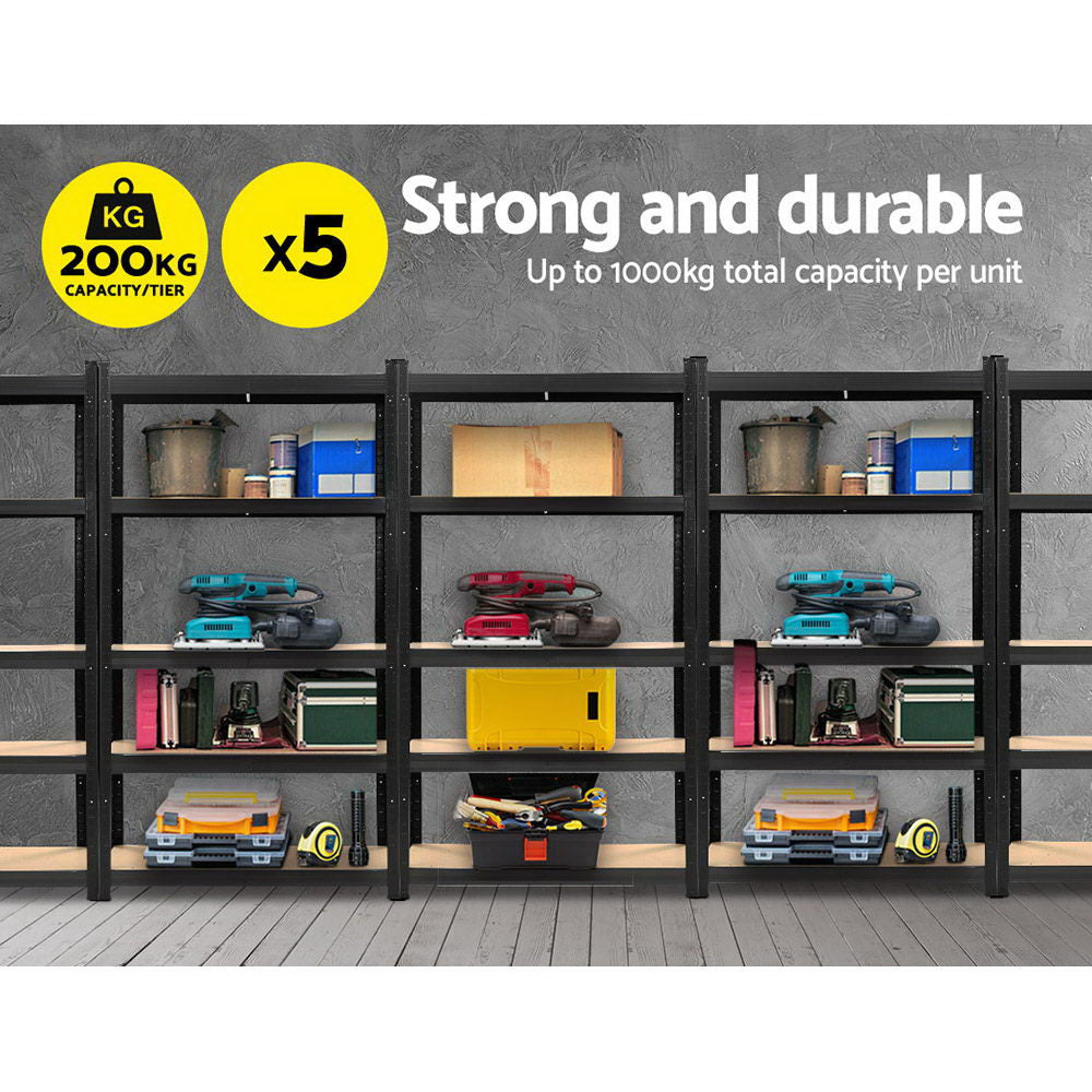 Heavy-Duty 5-Tier Adjustable Storage Shelf
