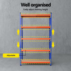 Heavy-Duty 5-Tier Steel Storage Rack