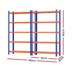 Giantz Heavy-Duty 5-Tier Garage Shelving Rack