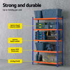 Giantz 5-Tier Heavy-Duty Garage Shelving Rack