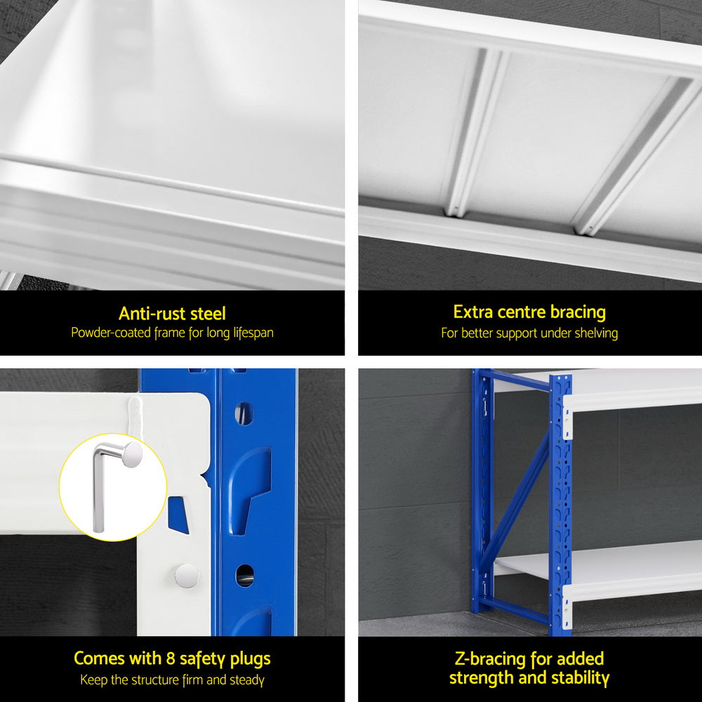 2M Heavy-Duty Steel Storage Rack