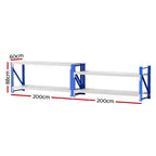 Giantz Heavy-Duty Garage Shelving Rack