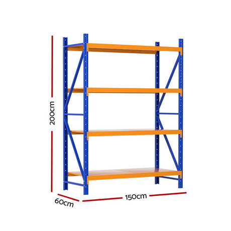 Heavy-Duty 2Mx1.5M Storage Rack