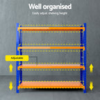 Heavy-Duty Adjustable Storage Rack 2M x 1.8M