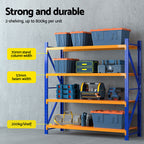 Giantz Heavy-Duty Warehouse Shelving Rack