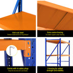 Giantz Heavy-Duty Warehouse Shelving Rack