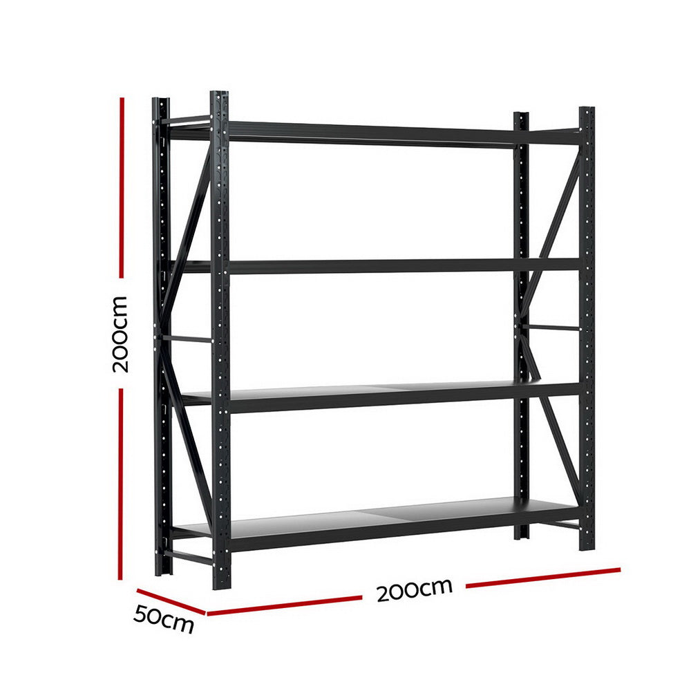 Heavy-Duty 2Mx2M Adjustable Storage Rack