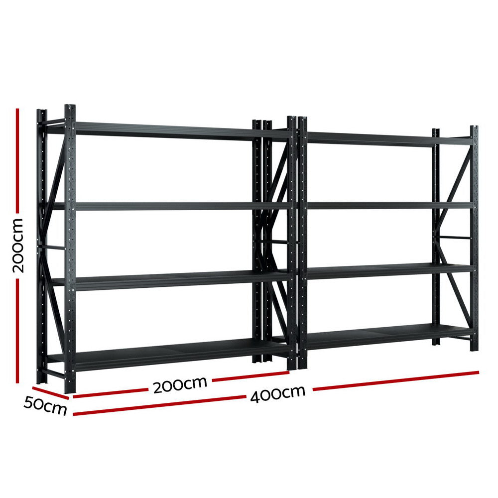Heavy-Duty 4M Warehouse Storage Rack