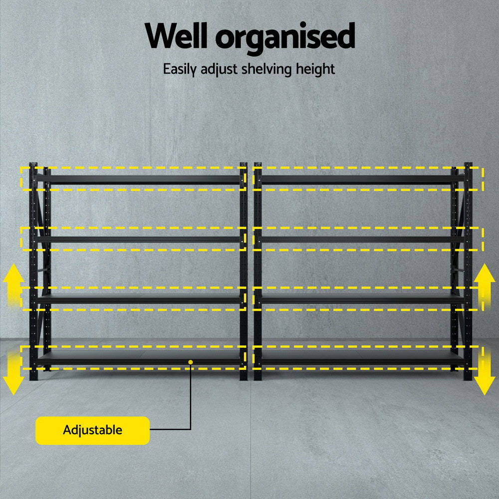 Heavy-Duty 4M Warehouse Storage Rack